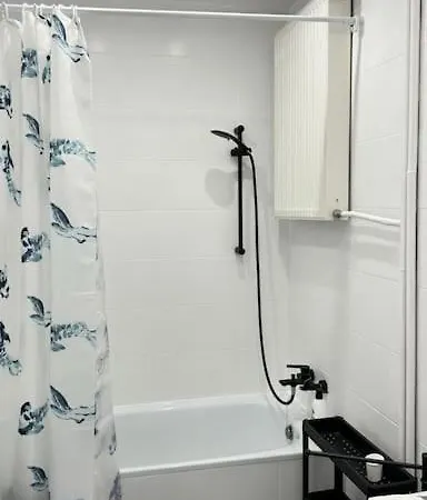 Apartmán Flat In The Heart Of Varšava Exteriér fotografie
