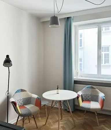 Apartmán Flat In The Heart Of Varšava Exteriér fotografie